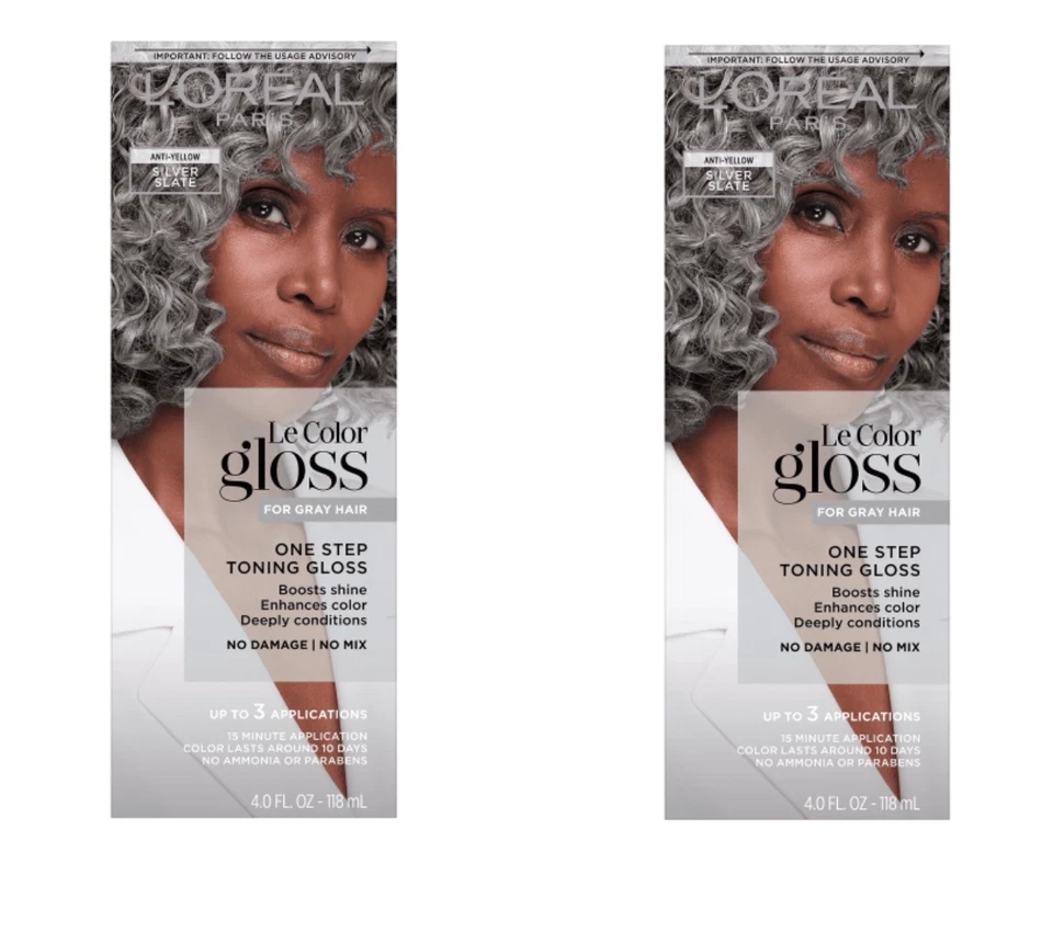 L’Oréal Paris Le Color Gloss One Step Toning Gloss In-Shower Hair Toner with...