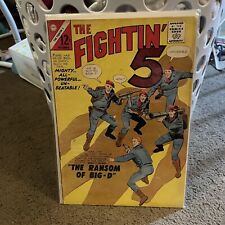 Fightin’5 Charlton Comic 1964 VF+ Silver Age “The Ransom Of Big-D”