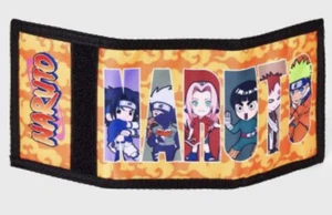 Naruto Kids Trifold Wallet For Kids Or Adults Fun Ships FAST! - Picture 1 of 4
