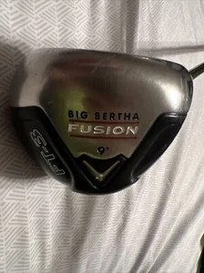Callaway Big Bertha Fusion FT-3 Driver 9° Draw- Aldila NVS 65-S Stiff Flex -RH - Picture 1 of 10