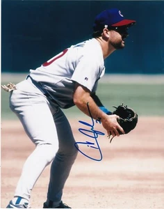 HOWARD JOHNSON  CHICAGO CUBS  ACTION SIGNED 8x10 - Picture 1 of 1