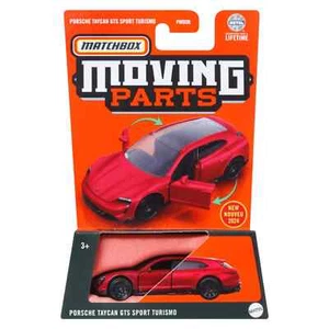 PIEZAS MÓVILES MATCHBOX METAL 2024 Porsche Taycan GTS Sport Turismo Rojo - Imagen 1 de 1