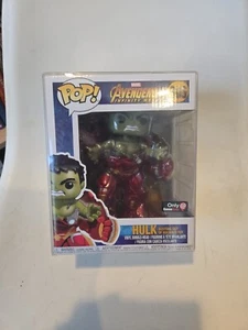 Funko Pop Vinyl Hulk Busting Out of Hulkbuster #306 Game Stop Infinity War - Picture 1 of 2
