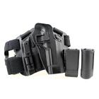 For Beretta M9 M92 Right Drop Leg Thigh Paddle Holster w/ Magazine Torch Pouch