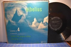 Ehrling Stockholm Radio Symphony Sibelius Symphony No. 4 LP Mercury MG 10143 MN - Imagen 1 de 2