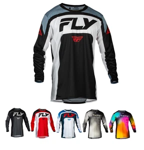 Fly Racing Men's Lite Motocross & Mountain Bike Jersey - Protective Jersey for - Picture 1 of 48