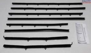 Window Felts Inner & Outer (8pcs) 66-67 Chevelle Coupe - Picture 1 of 1