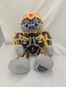 Build A Bear Bumblebee Transformers Soft Toy Plush Talking Poseable - Picture 1 of 7