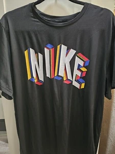 Mens NIKE Pro Shirt NEW Black Size Large - Picture 1 of 1