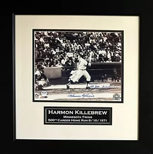 Harmon Killebrew signed framed 8x10 photo MLB Minnesota Twins PSA COA - Picture 1 of 1