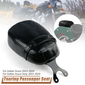 Touring Rear Passenger Seat Pad for 2015-2024 Genuine Indian Scout / Scout Sixty - Picture 1 of 11