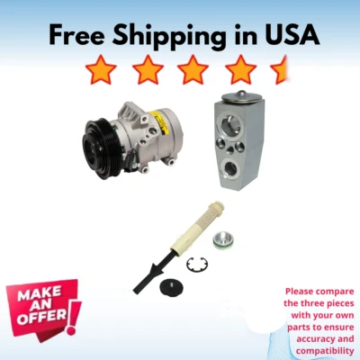 Kit Compresor A/C Fit Mercury Milan 2006-2009 Foto 1 de 4