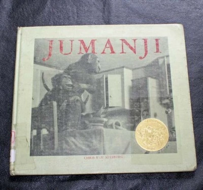 Jumanji ~ Chris Van Allsburg ~ HC  ~ Ex Library ~ 1981 ~ Library Binding - Image 1 of 4