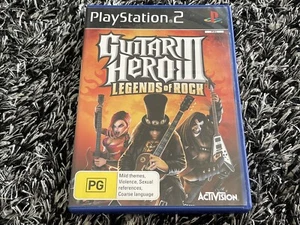 Guitar Hero 3: Legends of Rock (Sony PlayStation 2, 2007) PAL With Manual - Picture 1 of 3