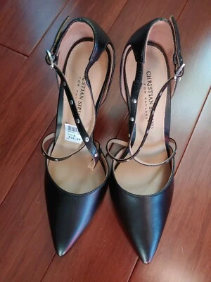 Christian Siriano for Payless Black Stilettos 8 Med - Image 1 of 4