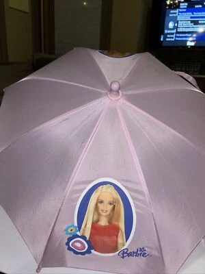 Paraguas vintage Barbie para niños marca usado 2005 - Mattel Foto 1 de 4