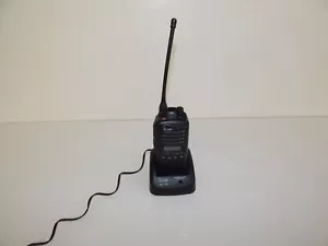 ^^ ICOM IC-F4021S Two Way Radio W/Bc-160 Charging Station & Power Supply - Picture 1 of 10