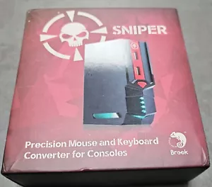 Brooks Sniper Mouse and Keyboard Converter for PS 3/4, and xbox one/ 360 - Picture 1 of 6
