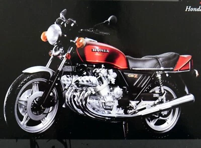 MINICHAMPS 1/12 HONDA CBX 1000 1978 RED BLACK6 CYLINDRES 122161500 ROUGE NOIRE - Photo 1/4
