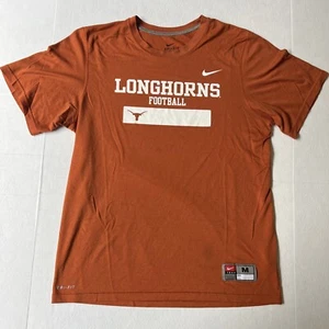 NWOT UT Longhorns Football Team Issued Nike Dri-Fit  Team Shirt Medium Austin TX - Picture 1 of 7