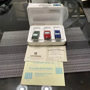 2005 Hawthorne Village “Chevy Cruisin” Accessory Set Of Cars. COA INCLUDED RARE! - Picture 1 of 17