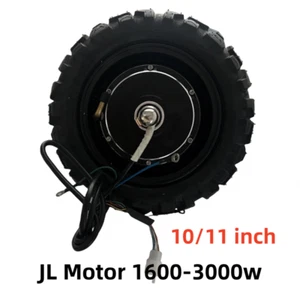 JL Brushless Hub 45/50mm 1600-3000W Electric Scooter Motor with 11inch tires - Picture 1 of 6