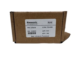 Siansonic Ultrasonic Transducers P/N: UT501N / 700-6360 - Picture 1 of 3
