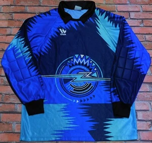 VIRMA MAGLIA SHIRT CALCIO NOLEL PORTIERE VINTAGE MADE IN ITALY (083) tg. XL - Imagen 1 de 2