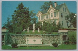 St. Bernard's Rectory, Lady of Fatima Schrein, Rockland, Maine, USA, Vintage PC - Bild 1 von 2