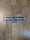 20" BLACK PANTHER rare hero 3d cutout retro USA STEEL plate display ad Sign