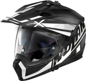CASCO CROSSOVER ADVENTURE ENDURO NOLAN N70-2 X MIRAGE N-COM METAL 54 P/J - Foto 1 di 1