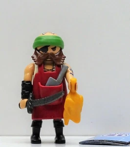 SCHIFFSKOCH PIRATEN KOCH SMUTJE Playmobil FIGURES 70732 zu Tattoo Schürze Bart - Bild 1 von 7
