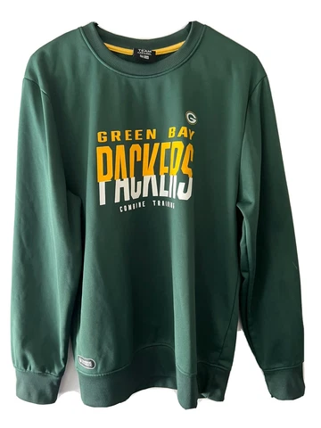 NFL Team Apparel Era Green Bay Packers NFL Long Sleeve Sweatshirt long Sleave M Cover