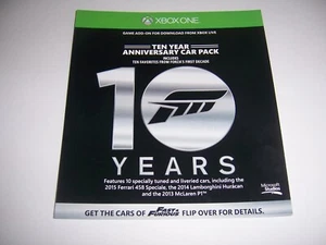 Paquete de autos DLC de aniversario FORZA 6 DIEZ AÑOS para Xbox One XB1 - Imagen 1 de 1