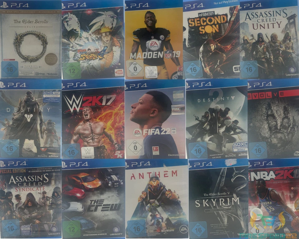 PlayStation 4 - PS 4 Spiele Auswahl Sammlung Shooter Action Sport !!!!!!!! - Bild 1 von 1