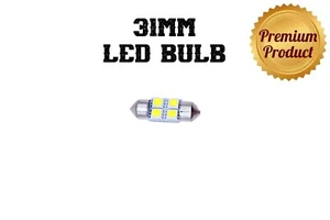 LUZ INTERIOR COCHE SKODA 31MM 4SMD LED 5050 BOMBILLA XENÓN FESTÓN SIN ERRORES - Imagen 1 de 12
