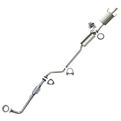 Kit de sistema de escape de acero inoxidable aprobado por la EPA para Honda Civic 2001-2005 1,7 L Foto 1 de 4