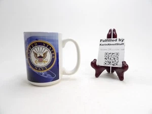 Navy Emblem US Flag Ceramic Coffee Mug Military Merchandise Cup Free Shipping - Picture 1 of 3