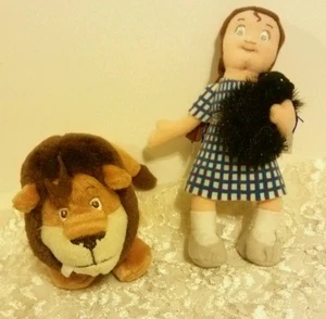 Zauberer von Oz Dorothy und feiger Löwe Sitzsäcke Dorling Kindersley Furrytails  - Bild 1 von 3