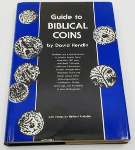 Guide To Biblical Coins 1987 Amphora Books Edition *SIGNED by David Hendin - Bild 1 von 22
