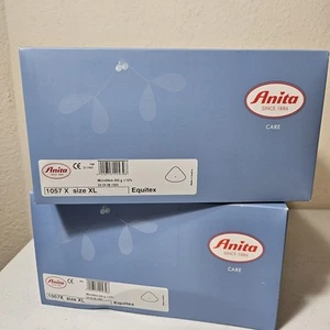 (2) Lots 1057X Size XL Anita Care Equitex Lightweight Mastectomy Breast Forms - Picture 1 of 11