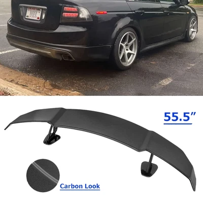 Rear Trunk GT Wing Racing Spoiler Carbon Lip For Acura TL 2004-2008 Foto 1 de 4