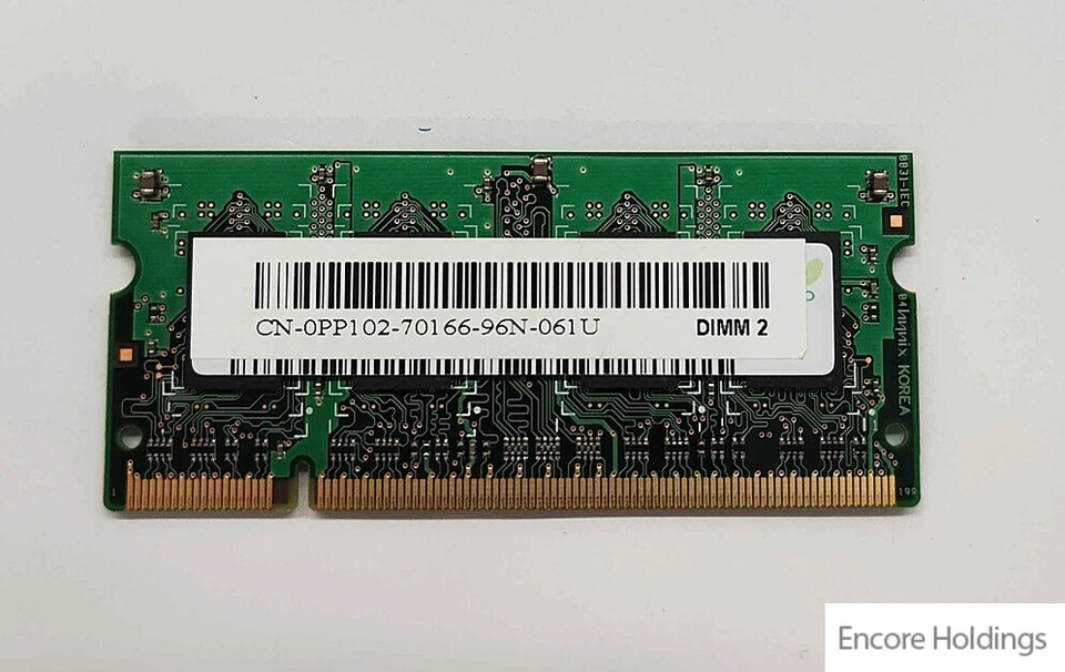 Dell (Hynix HYMP112S64CP6-S6-AB-C) 1GB Memory Module - DDR2 - 667 MHz - PP102 - Image 1 of 1