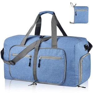 40L Reisetasche für Herren Damen - Faltbarer Seesack mit Schuhfach... - Bild 1 von 8