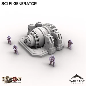 Generador de ciencia ficción - Mesa de Wargaming gótica Grimdark - Imagen 1 de 6