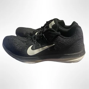 Nike Zoom Winflo 5 Women’s Size 6 US Running Sneakers Black And White AA7406-006 - Picture 1 of 5
