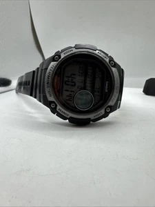 Casio AE-3000W-1AVEF Herren Schwarz Resin Armband Digital Erwachsene 56mm Uhr - Funktioniert - Bild 1 von 4