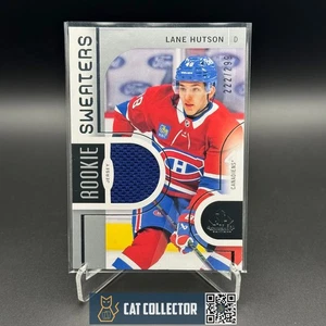 2024-25 UD SP Game Used LANE HUTSON #RS-LH Rookie Sweaters Jersey RC /299 - Bild 1 von 5