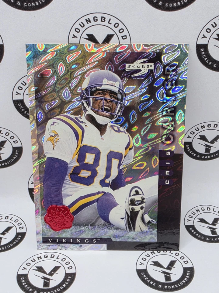 1998 Score Showcase Series Artist Proof Cris Carter #PP85 HOF - Image 1 of 2