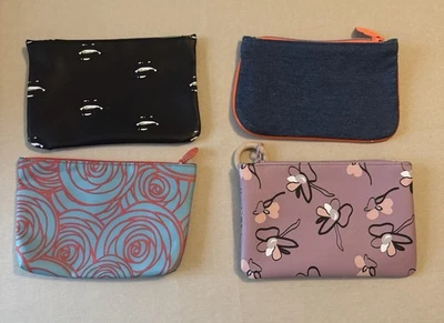 Lot of 4 Ipsy Glam Bags – Cosmetic / Makeup Pouches – EUC– Assorted Styles - Image 1 of 4